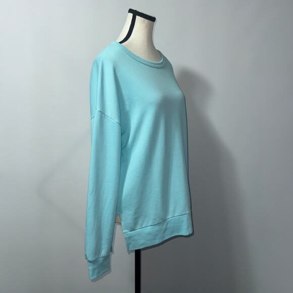 Buffalo David Bitton Light Blue Long Sleeve Top, Size Small - Picture 3 of 8